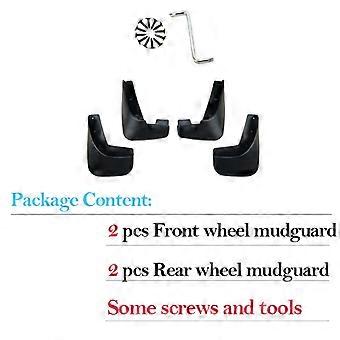 Mudguards Fender Mud Flap Guard Splash Mudguard Car Accessories Auto Styline Front Rear Mudflaps For Peugeot 307 307sw 2001~2011