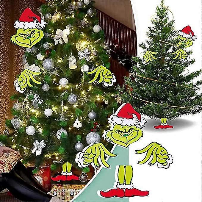 Vánoční strom Grinch dekorace vánoční ozdoby