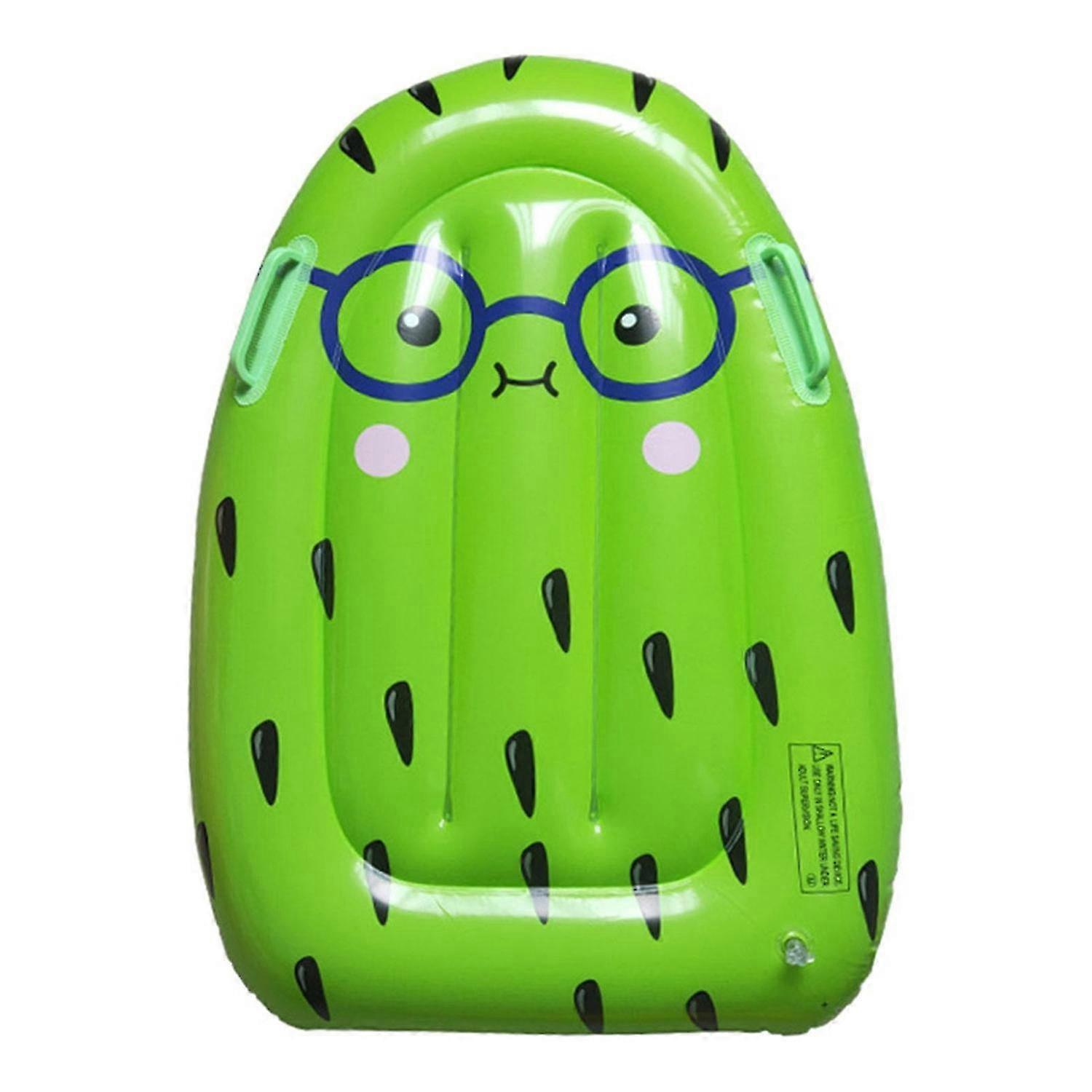 Swimming Pool Inflatable Surfboard Good Buoyancy Strong Load-bearing Floating Surfboard With Handle