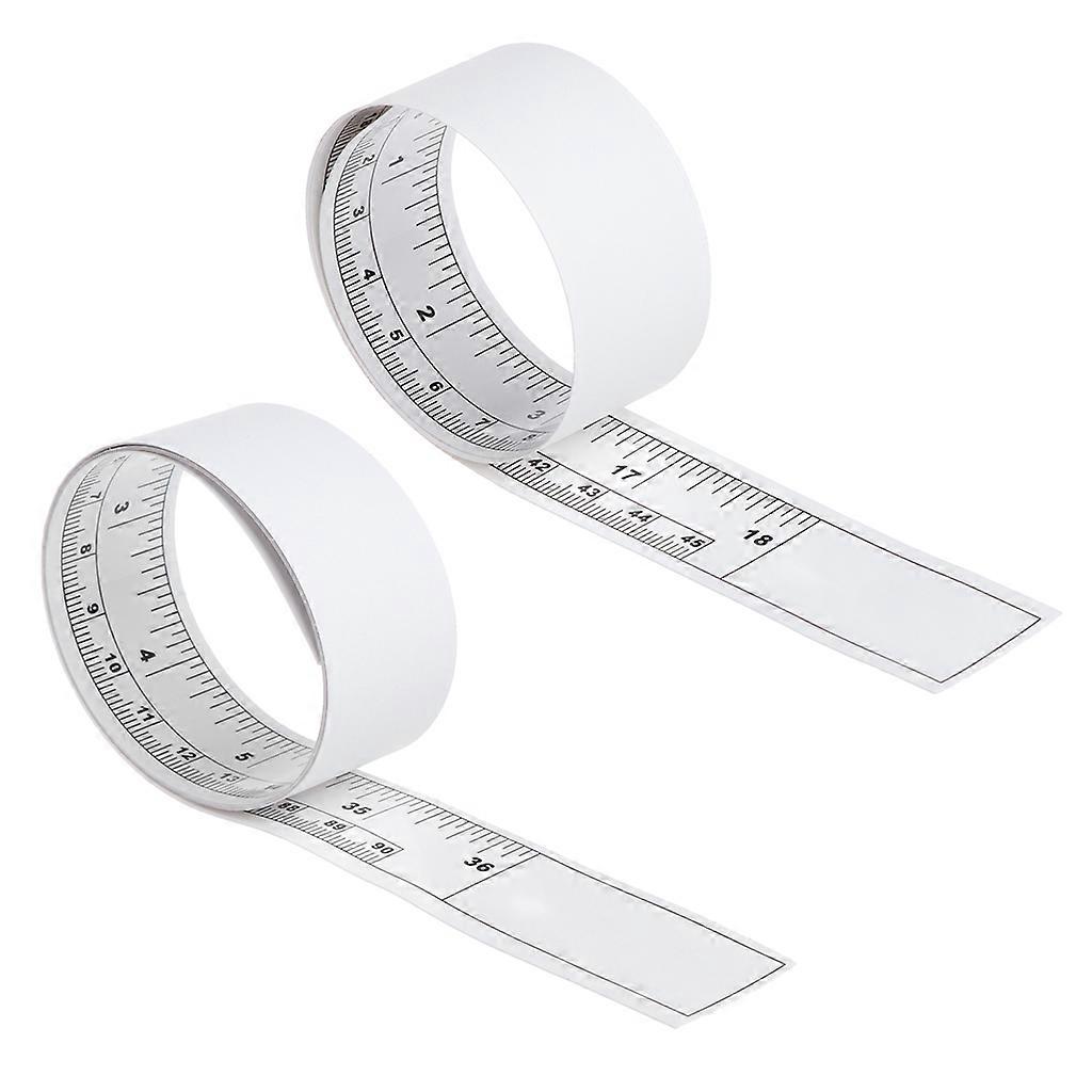  Small Sticky Tape Measure with Clear Scale Self-Adhesive Tape Measure Workbench
