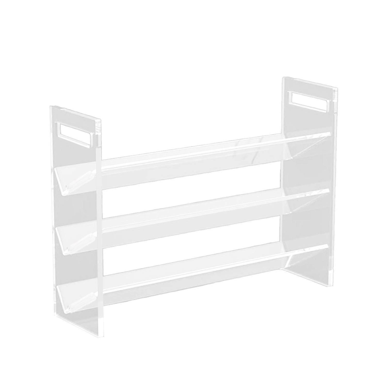 Acrylic Spice Rack Space Saving Seasoning Shelf Organizer Jars Spice Bottles