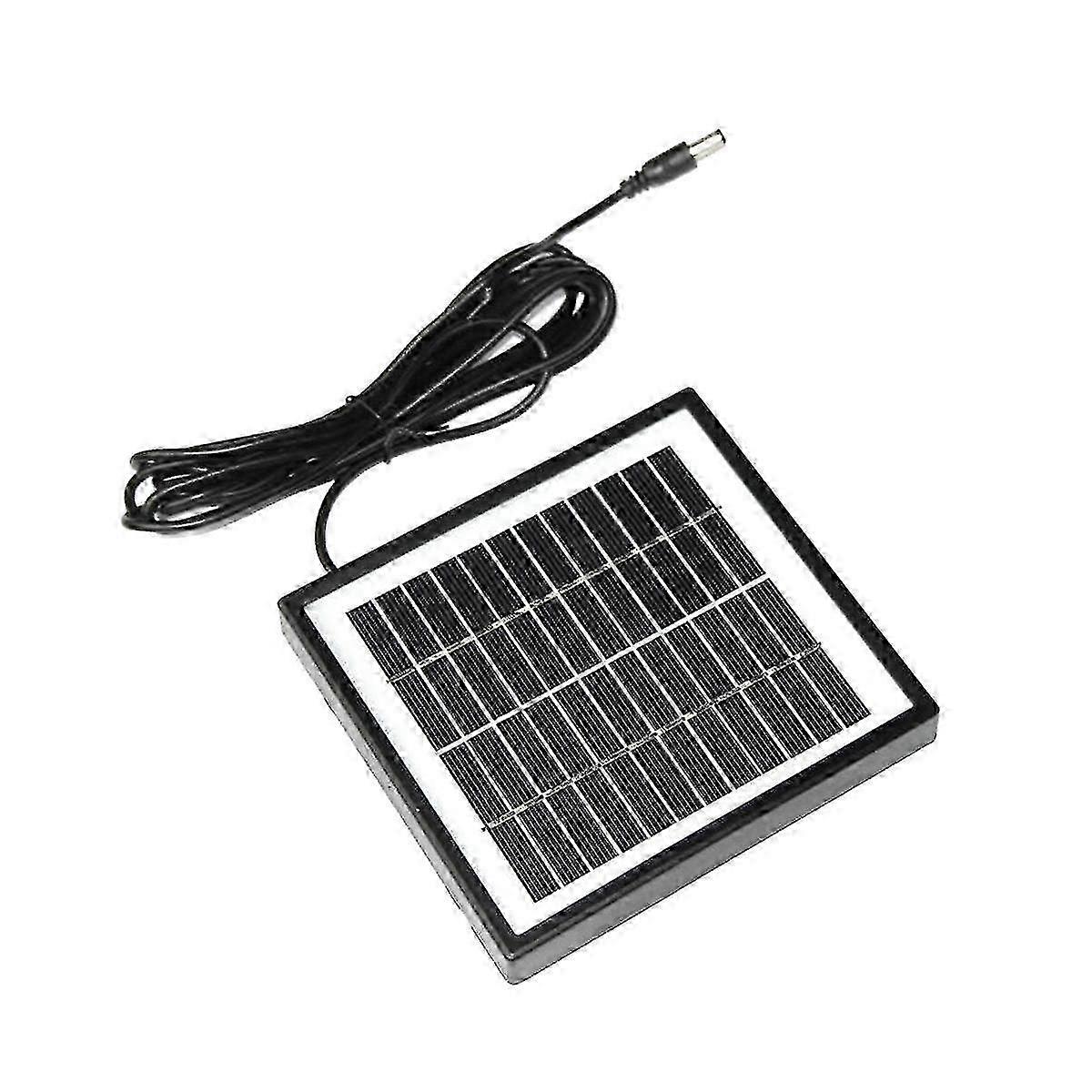 12v 2w Solar Panel Solar Garden Light Panel Diy Parts Dc Port Solar Panel Battery Module For Batter