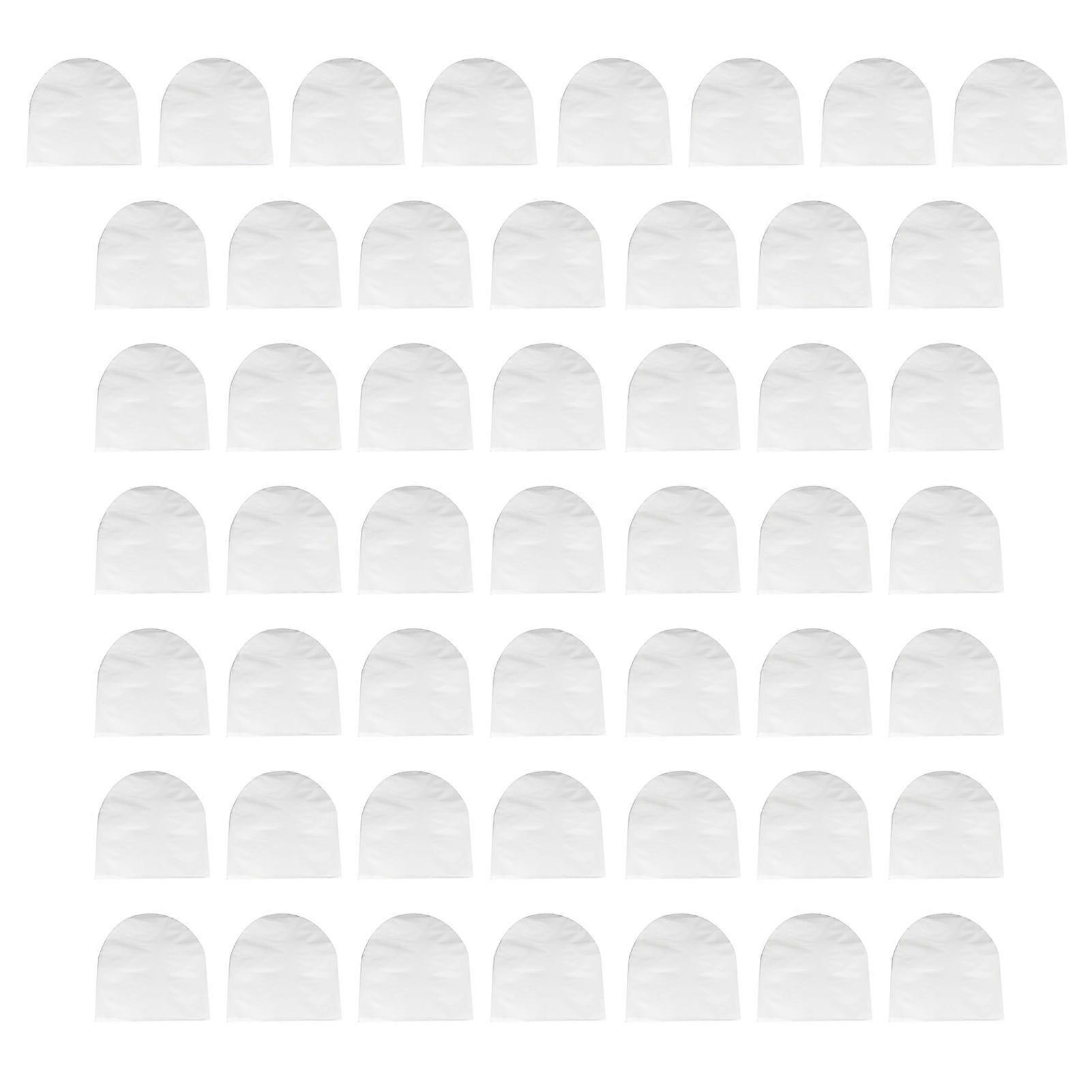 50Pcs Vinyl Record Inner Sleeves Dustproof Scratch-Resistant Anti-Static Plastic Round Bottom EP Protective Sleeves