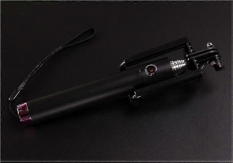 mini wired selfie stick(purple)