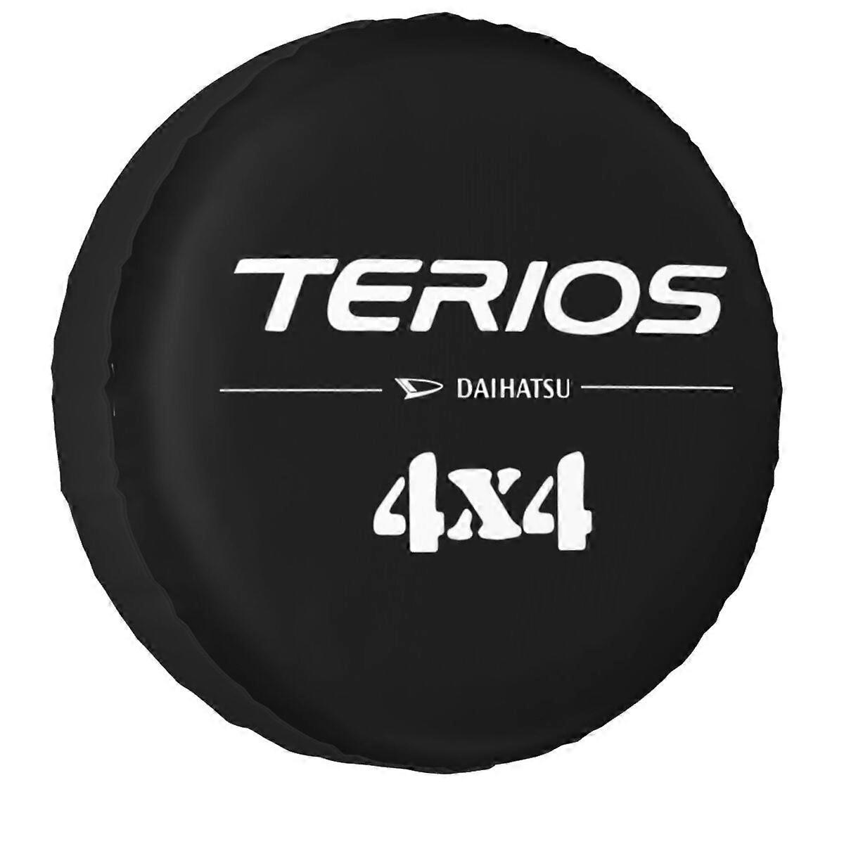 Custom spare tire cover universal for daihatsu terios 4wd 4x4 rv suv car wheel protector covers 14" 15" 16" 17" inch