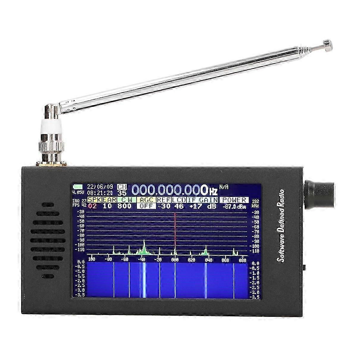 convient pour récepteur radio SDR Écran tactile de 4,3 pouces 100KHz à 149 MHz FM MW SSB CW HAM Radio à ondes courtes Rece