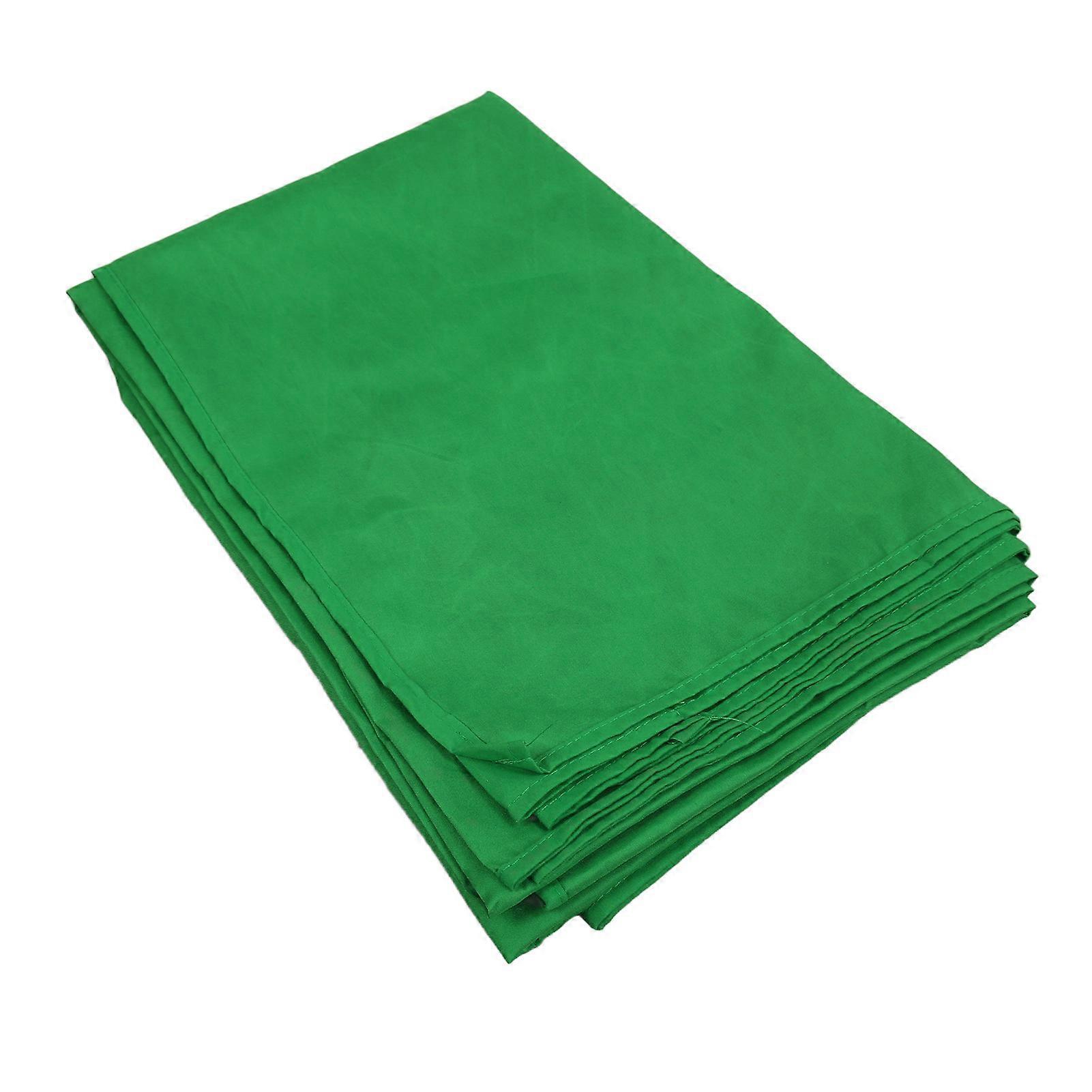 Screen Backdrop High Density Polyester Soft Light Wrinkle Resistant Photography Backdrop for Photostudio Editing Party Green 4.9ft Wide and 6.6ft Lon