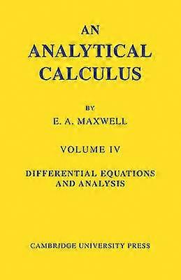 Een analytische calculus: deel 4