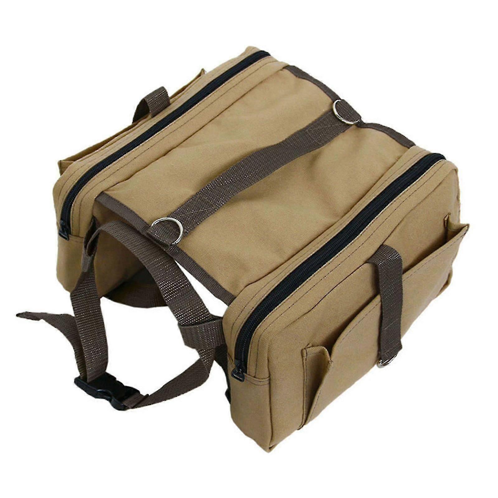 Dog Backpack No-pull Pet Harness Vest With Saddle Bag Backpack For Traveling