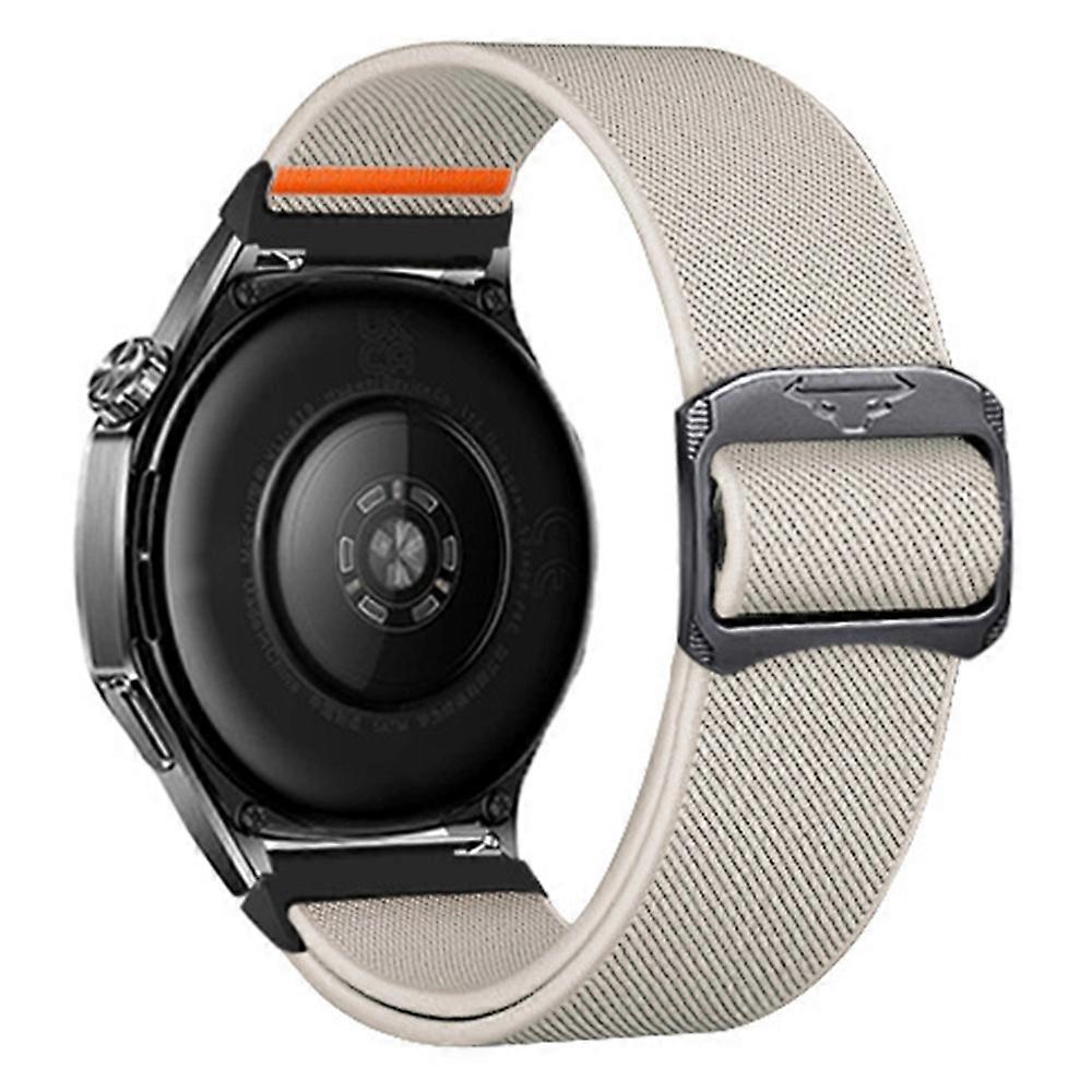 20mm Universal Replacement Watch Band Elastic Nylon Braided Strap - Starlight