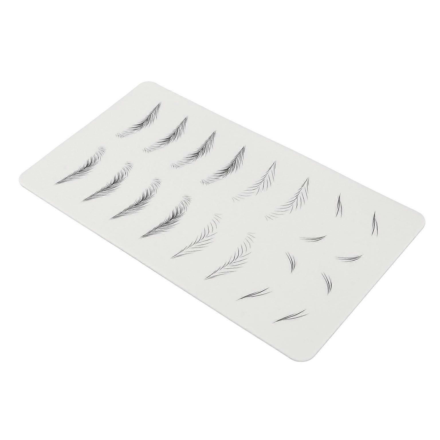 Inkless Microblading Practice Skin for Eyebrow Training - Wide Size