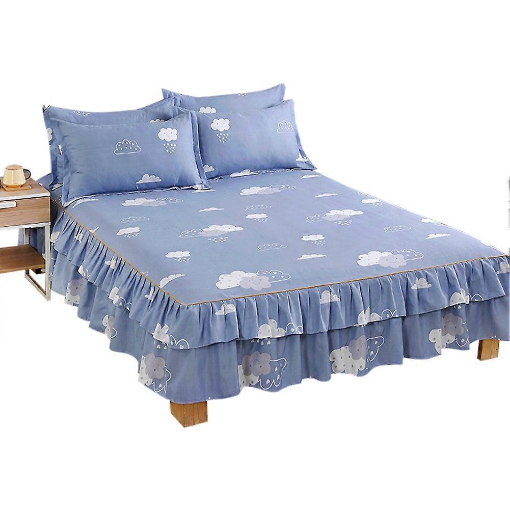 2 Pcs Cotton Polyester Pillow Cases Soft Breathable Pillow Cases Bedding Accessory (48*74cm)