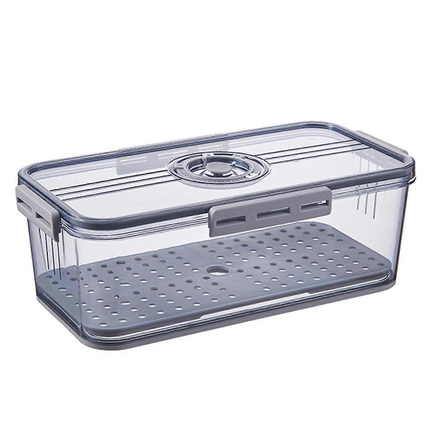 Bread Box Time Recording Food Storage Container Food Grade BPA Free Transparent Airtight Food