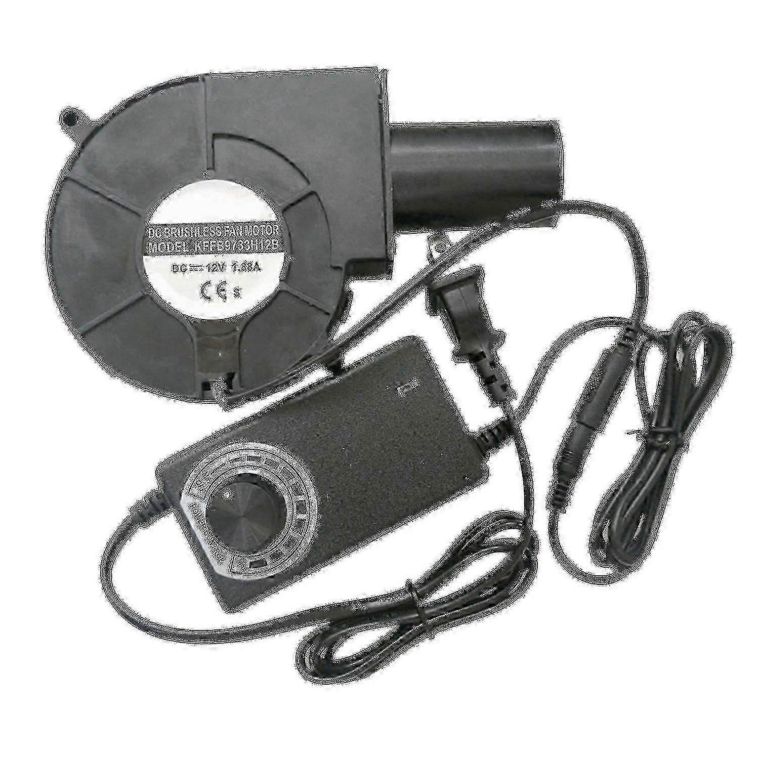 2023 New 9733 Blower Fan Blower High Speed 12v Turbo Centrifugal Fan With Vble Speed For Oil Stove B