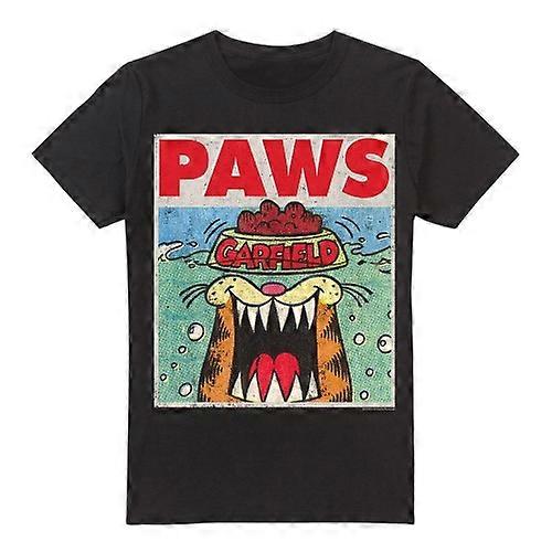 ガーフィールドメンズ足Tシャツ