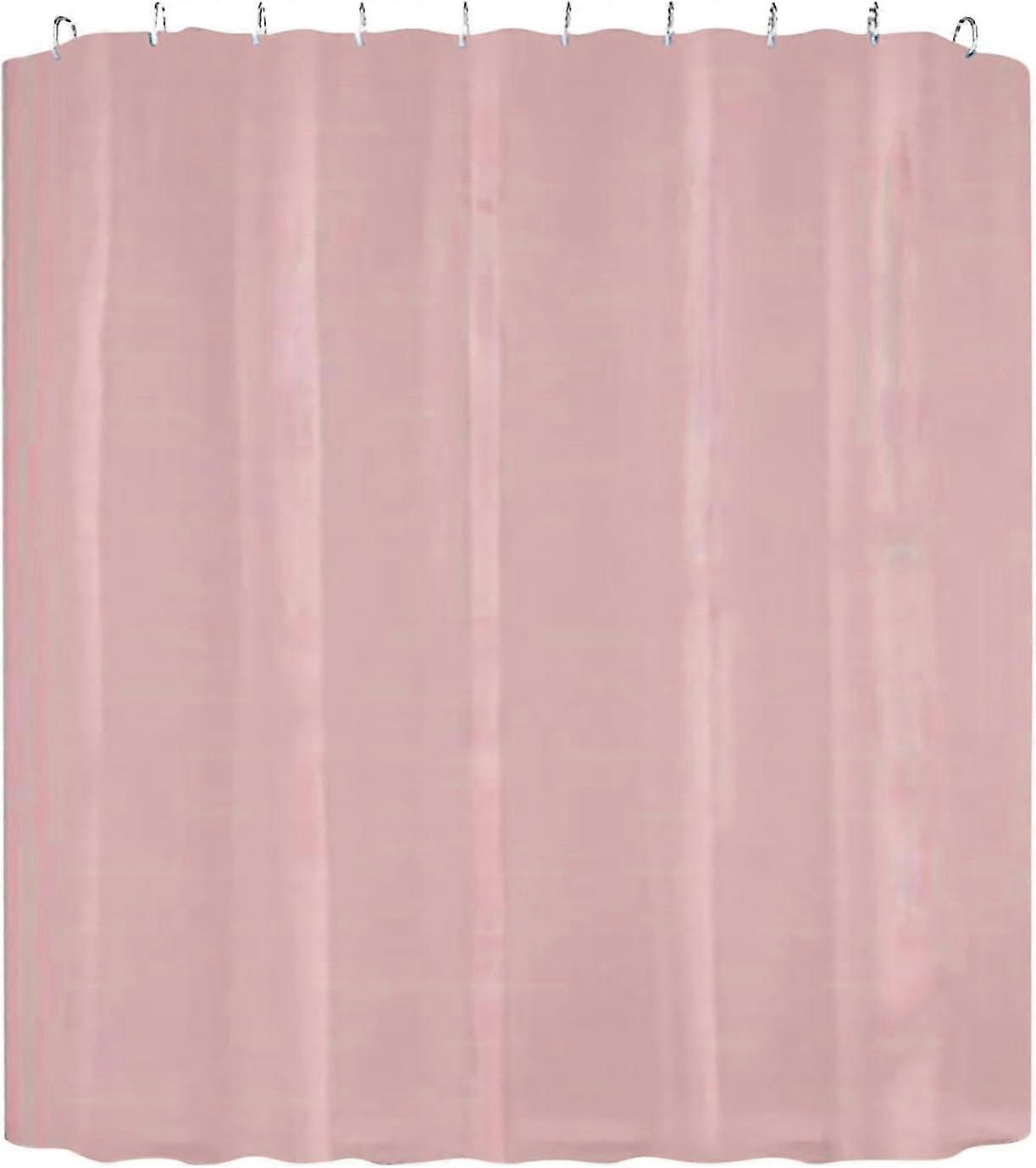 unique Bathroom Solid Color Shower Curtain Set Bath Partition Curtain No Drilling*