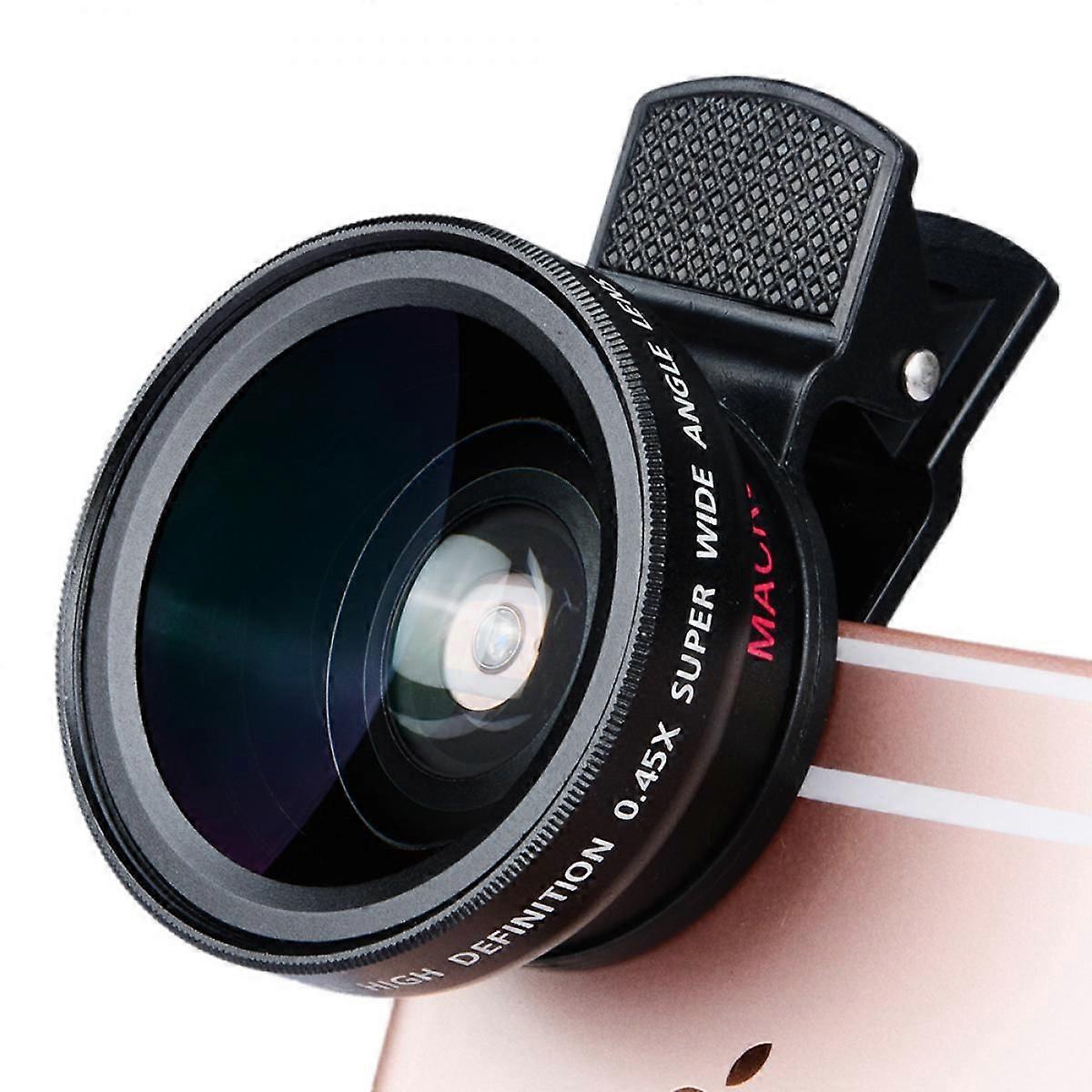 Clip Wide Angle Macro lens For Mobile Phone