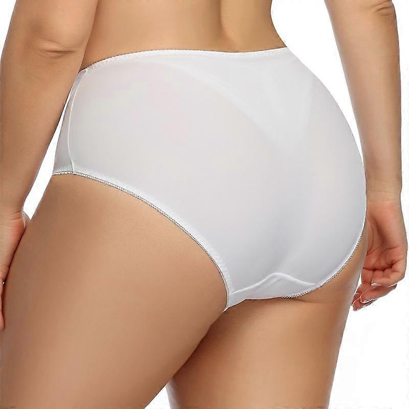 Solid Color Women Panties Plus Size Female Underwear Breath Lingeries Middle Waist Panty L 0XL 1XL 2Xl 3Xl 4Xl 5Xl 6Xl 7XL