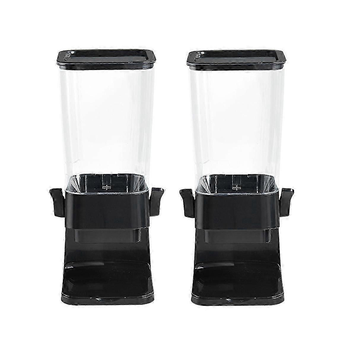 2PCS Countertop Dispenser Indispensable Countertop Container Countertop Container for Candy Dispens