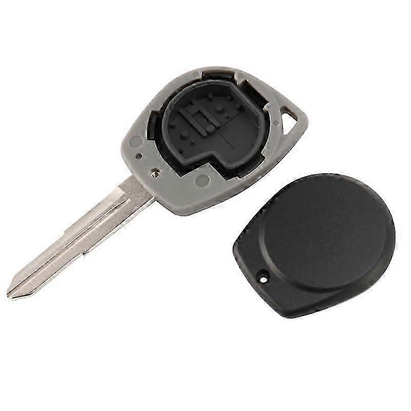 2-Button Uncut Remote Key FOB Case For SUZUKI IGNIS ALTO Black