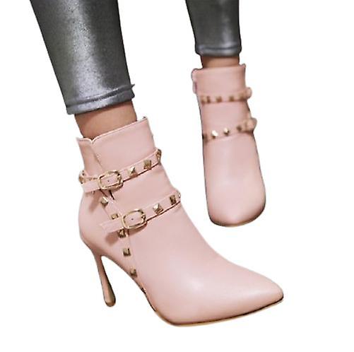 Stivaletti Donna Stivali Corti Stivali Invernali Scarpe Invernali Stivali  con tacco alto | Fruugo CH