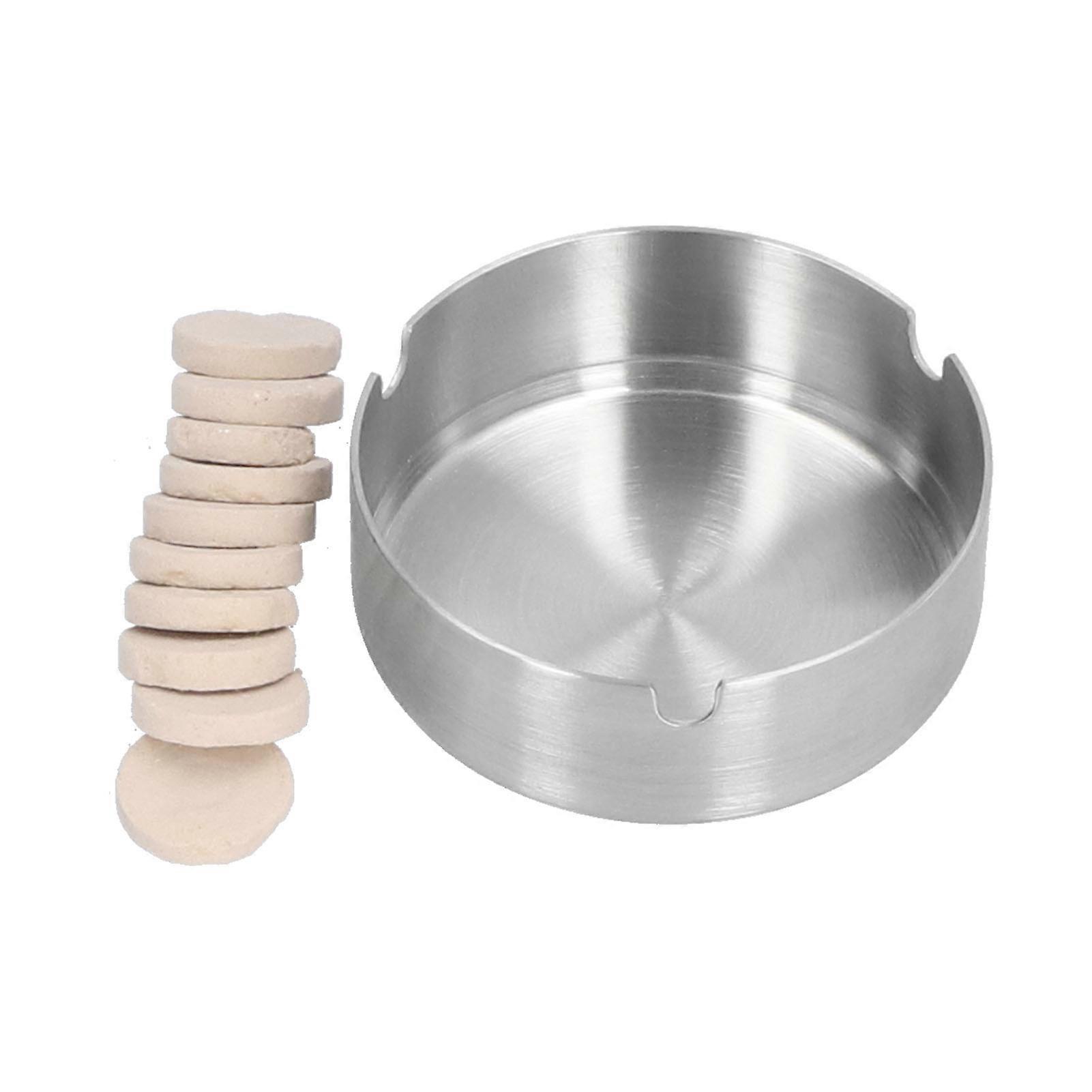 Fog Round Cake 10 Piece Set For Air Demonstration Efficient Smoke With Ashtray