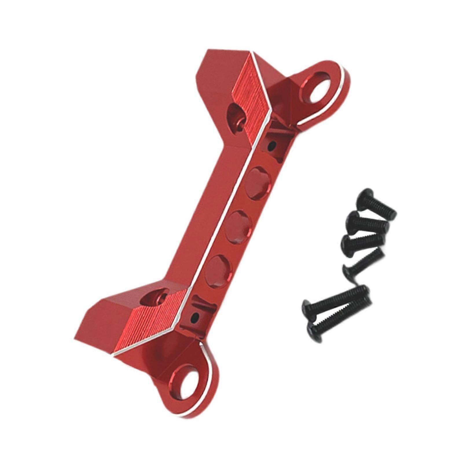 RC Car Front Bumper Connection Fixture Upgraded for Wltoys 1:10 104026 Truck red