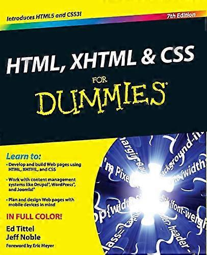 HTML XHTML and CSS For Dummies