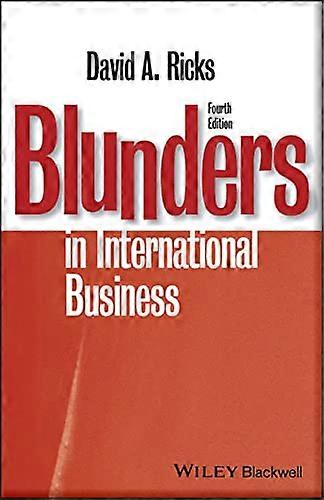 Blunders in International Business