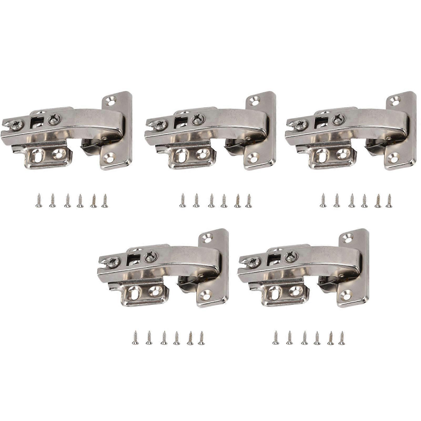 Hydraulic Buffer Hinge Noise Reduction Closing Speed Anti Rust Cabinet Door Butt Hinge For Home Wardrobes Bookcases