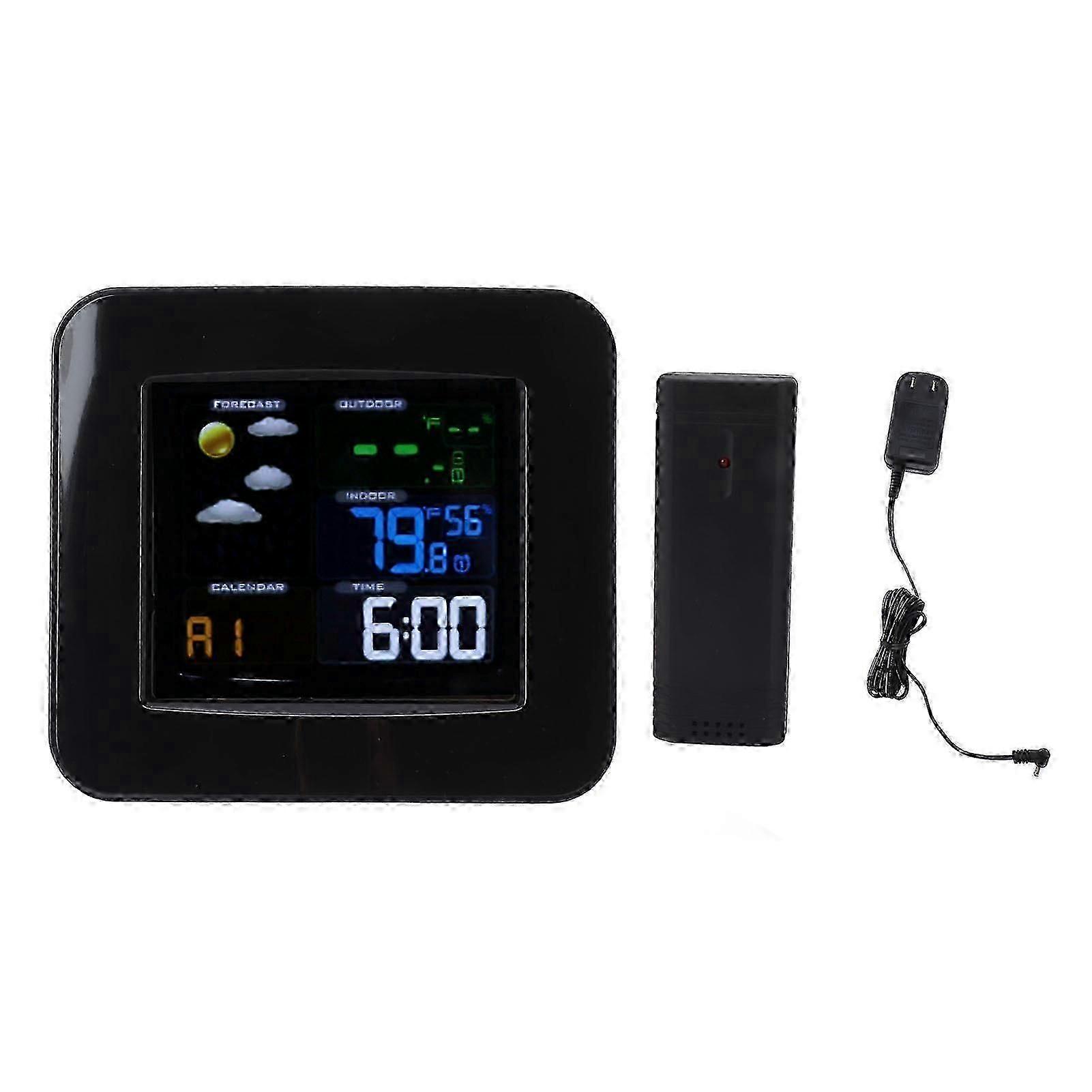 Wireless Thermometer Hygrometer Color Screen Multifunctional Wireless Hygrometer