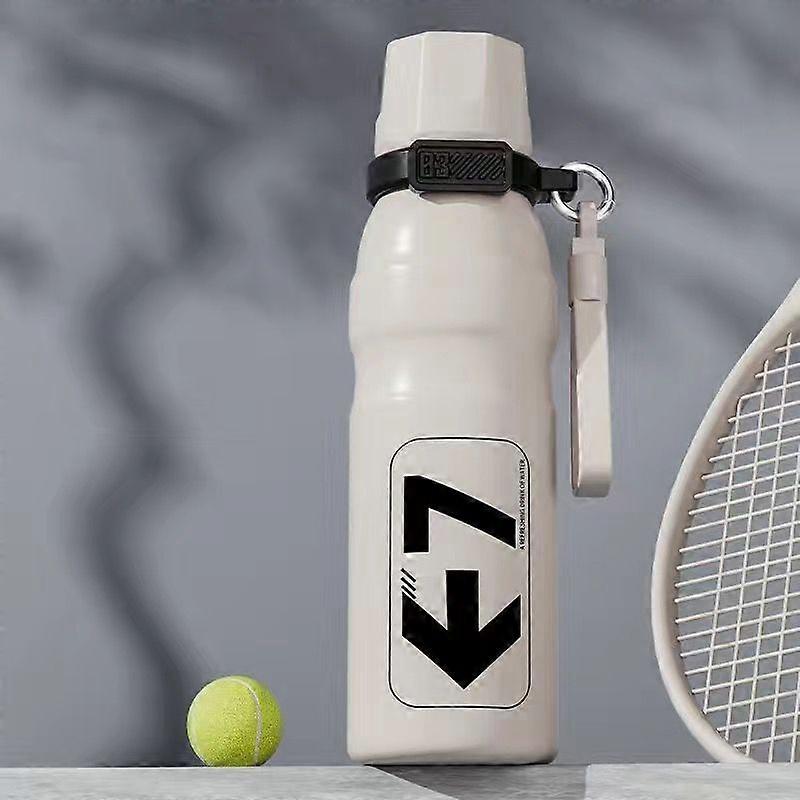 20oz 316 Stainless Steel Vacuum Insulated Water Bottle,Leakproof,BPA Free-White