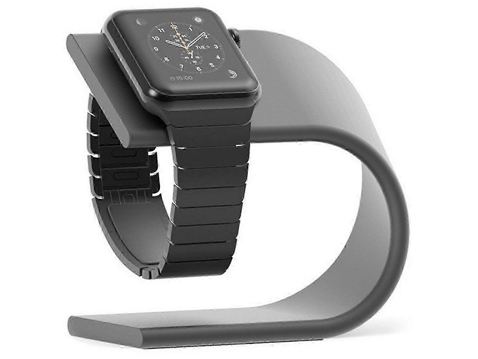 Grey Apple Watch Wireless Charging Dock Stand