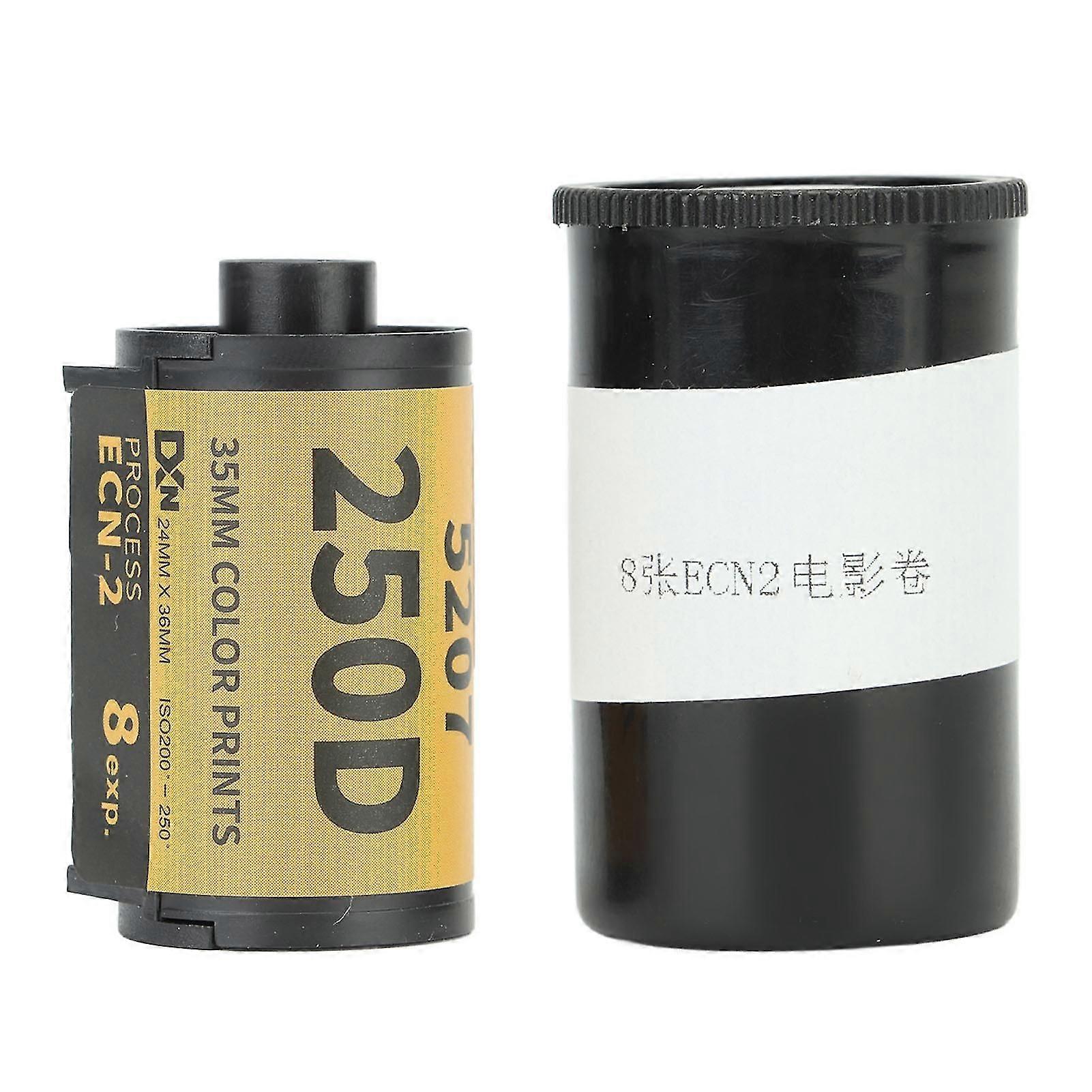 35mm Color Print Film Professional Wide Exposure Range Ecn 2 Process Colour Print Camera Film For 135 Camera 8 Sheets