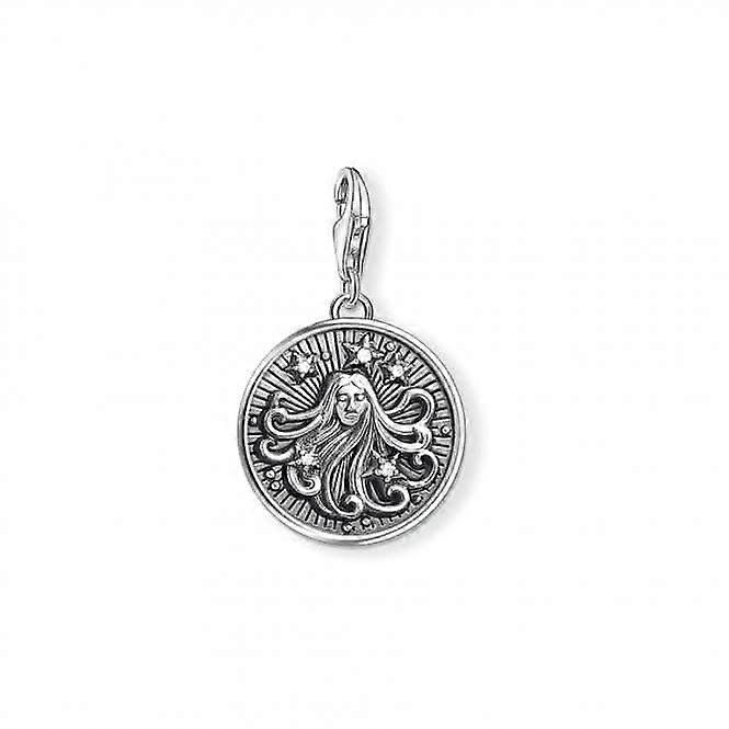 Thomas Sabo Silver Zirconia Vintage Virgo Zodiac Charm 1645-643-21