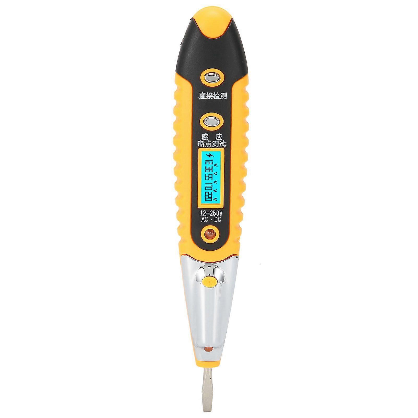 Electric Pen Multifunctional Digital Display HighPrecision Electric Pen Suitable for Detecting 12250V AC DC Current