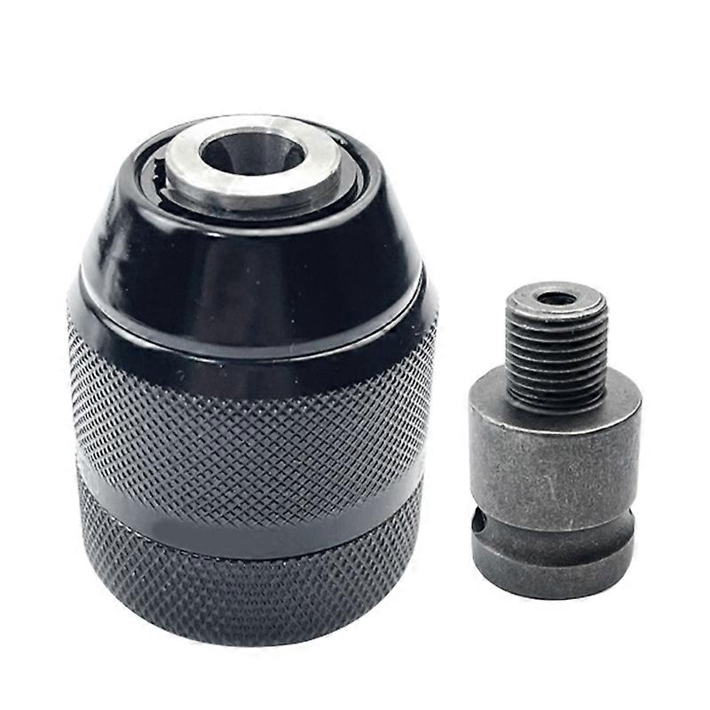 3/8-24UNF Thread 0.8mm-10mm Metal Drill Chuck Adapter A