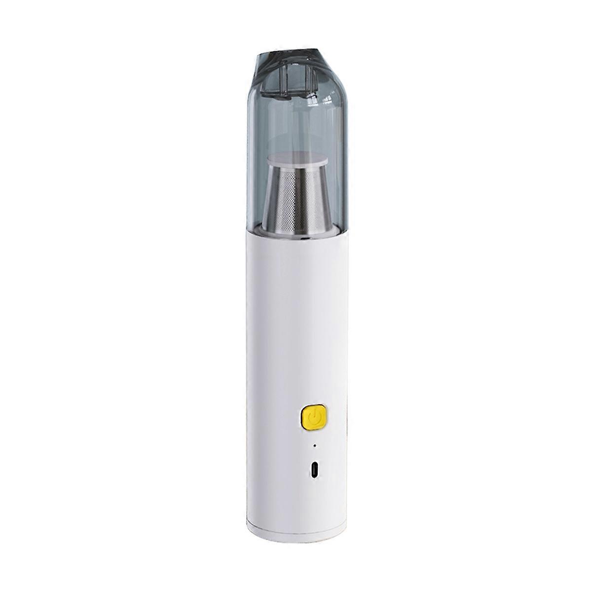 Handheld Cordless Vacuum Cleaner 14000Pa Strong Suction White