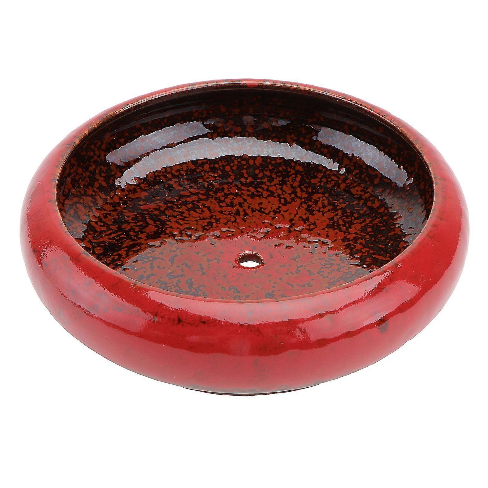 1Pc Hydroponic Ceramic Flower Pot Creative Succulent Daffodil Gardening Pot