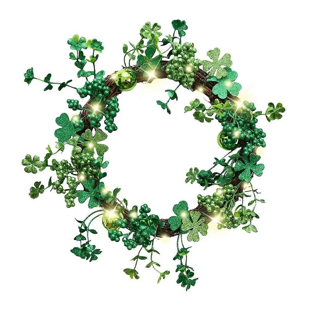 Artificial Wreath 24inch for Front Door, Wall, Porch, Garden Decor - Durable, Rustic Style for Events and Parties