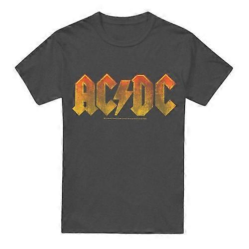 AC/DC 男女兼用アダルトグラデーションロゴTシャツ