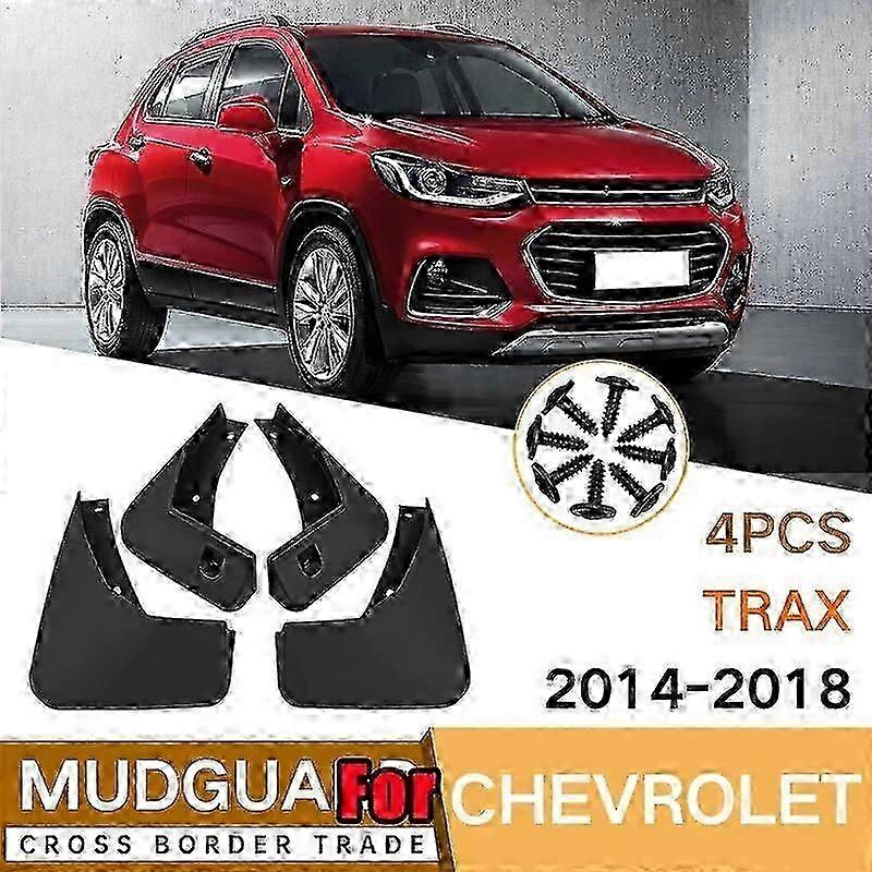 Applicera stänkskydd för Chevrolet Trax 2014-2021 2024 Stänkskydd Fender Stänkskydd Fram Bak Stänkskärmar Biltillbehör
