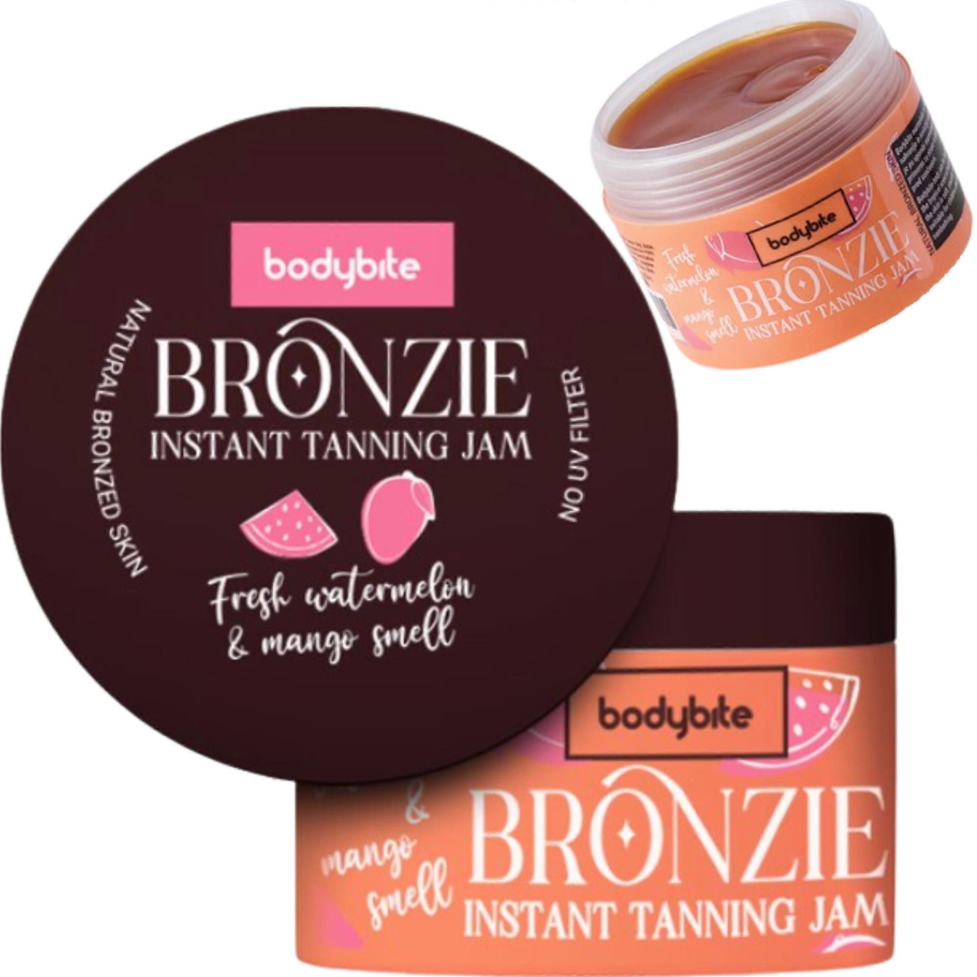 Bodybited bronze cream accelerating tanning