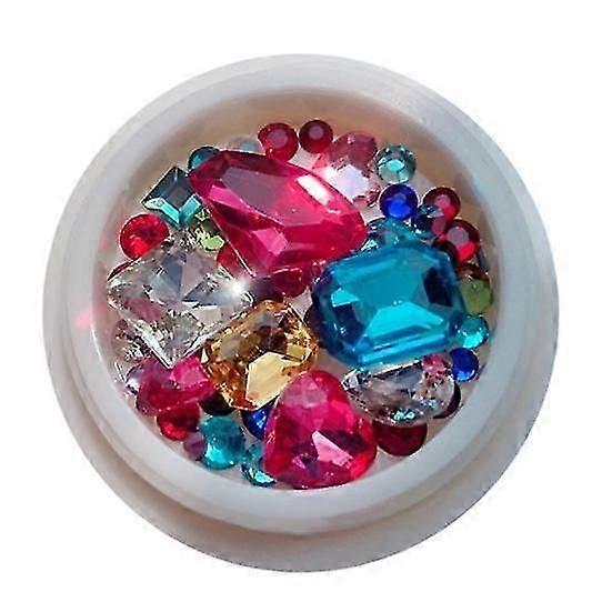 1 Box Exquisite DIY Self-Adhesive Crystal Nail Art Decorations