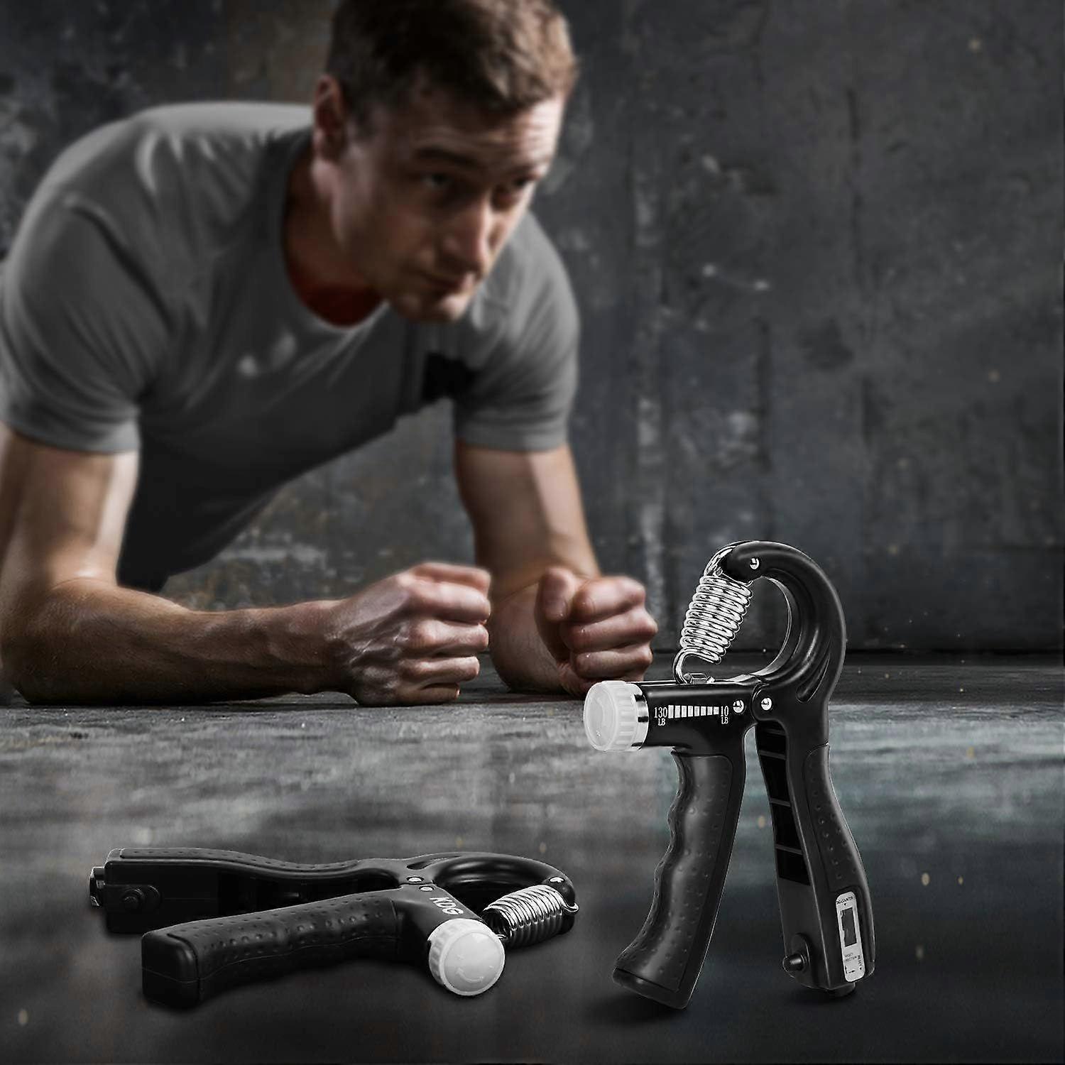 Grip Strengthener 2-Pack Adjustable Resistance