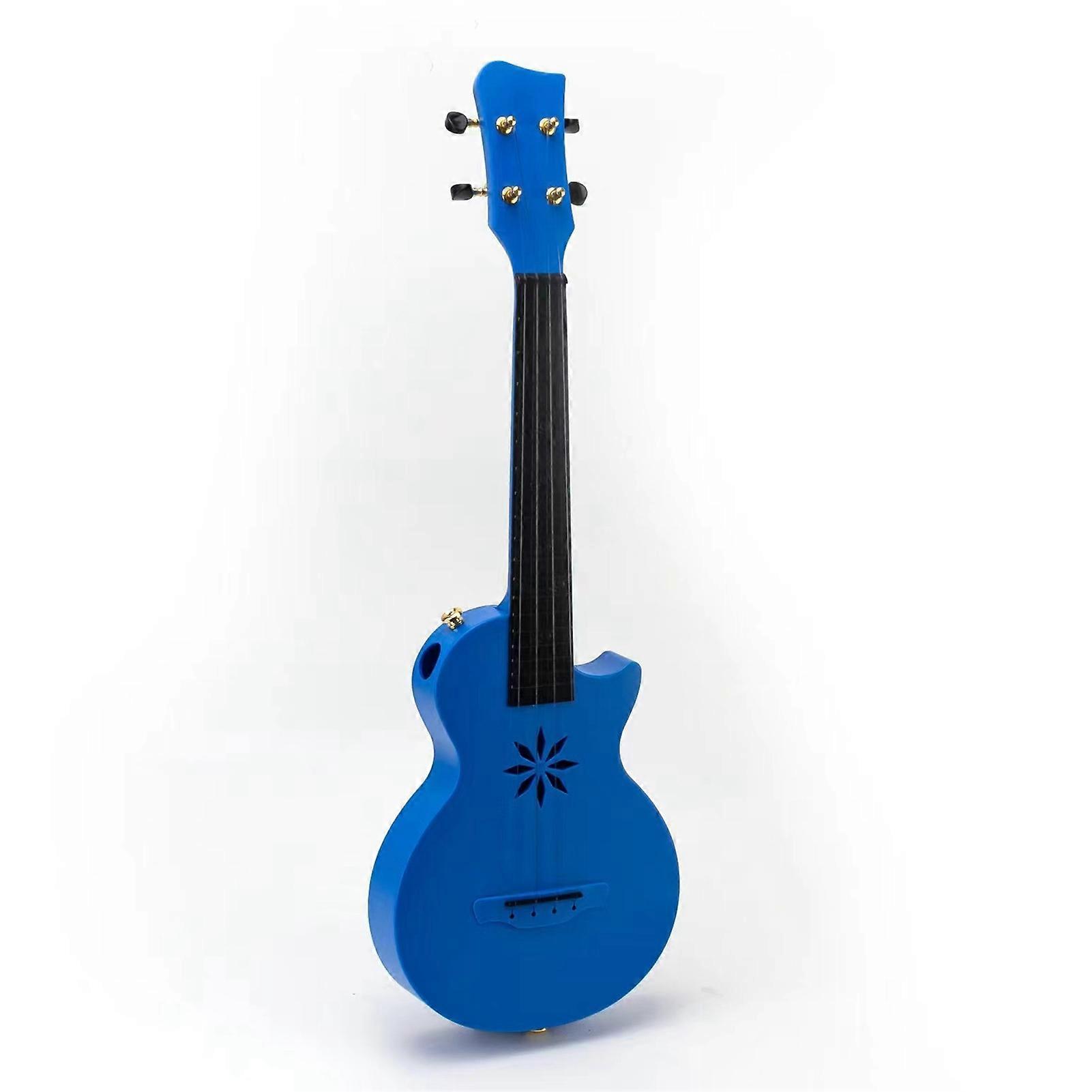 25-inch 4 Strings Carbon Fibre Ukulele Portable Uke with Carrying Bag for Beginners Adults Teenagers Professional Stringed Instrument