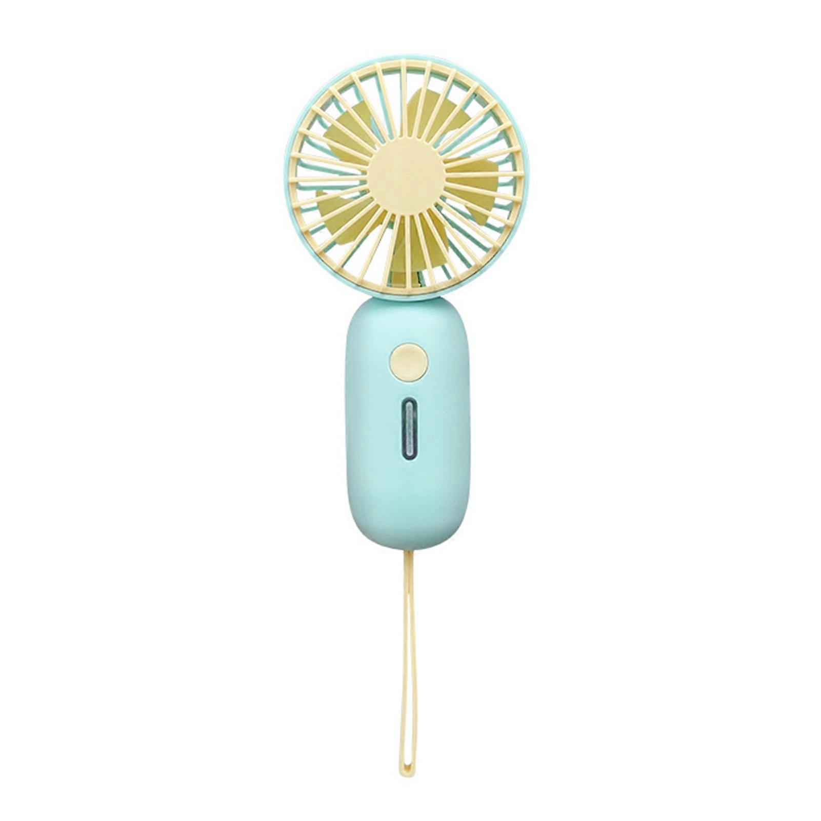 Handheld Fan USB Rechargeable Silent Operation Portable Small Personal Pocket Fan for Office School