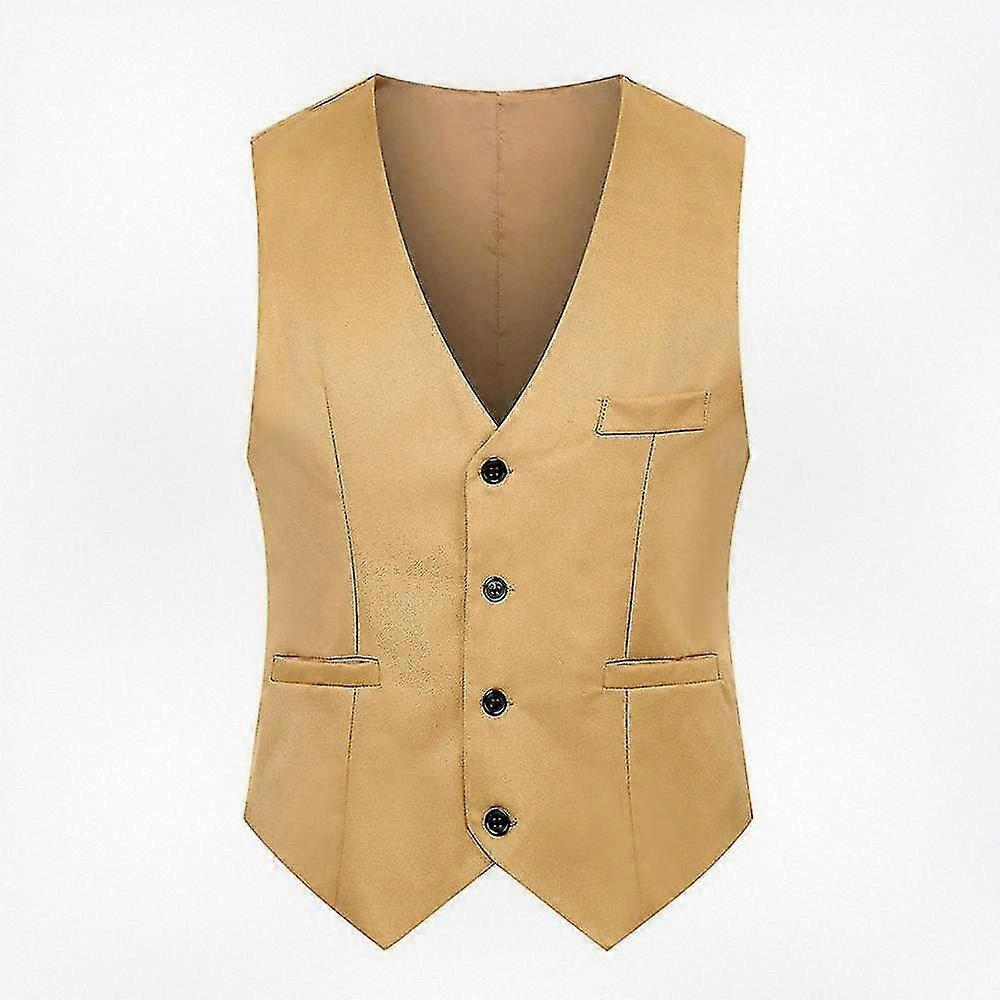 Slim-Fit Waistcoat for Men - Stylish Vest for Formal or Casual Occasions
