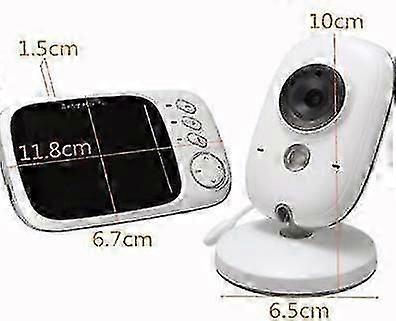 3.2 بوصة فيديو مجالسة الأطفال كاميرا للرؤية الليلية مراقبة الطفل