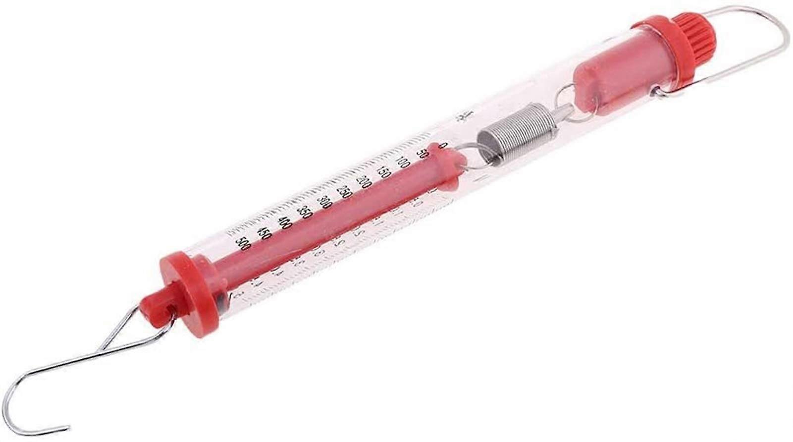 Force Meter Spring Scale 5N 500g Dual Scale Labeled Balance Dynamometer for Accurate Weight Measurement